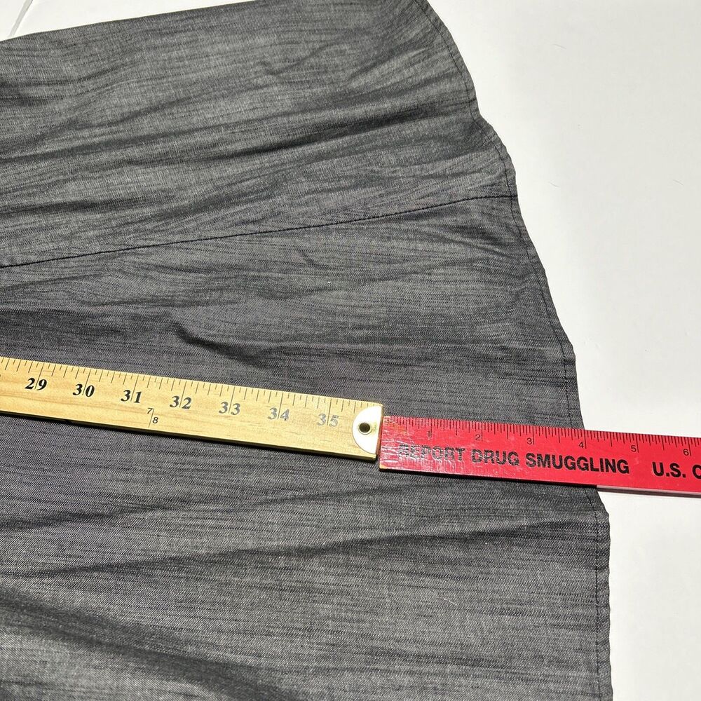 Calvin Klein Gray Womens Dress Sz. 10 Casual Flared Business Work - Picture 12 of 13